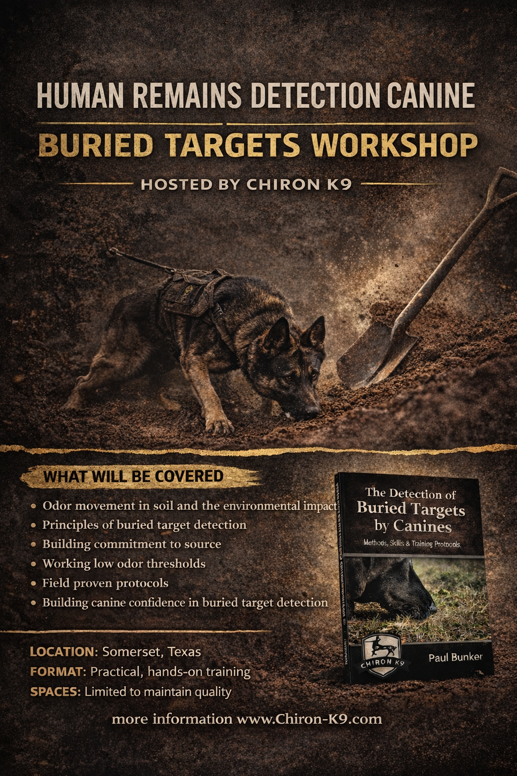 Human Remains Buried Target Workshop – SOLD OUT